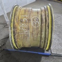 20"W x 30"D, John Deere Yellow 12-Hole Formed Plate , 1.06" Offset