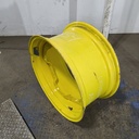 12"W x 24"D, John Deere Yellow 8-Hole Waffle Wheel (Groups of 2 Bolts)