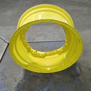 12"W x 24"D, John Deere Yellow 8-Hole Waffle Wheel (Groups of 2 Bolts)