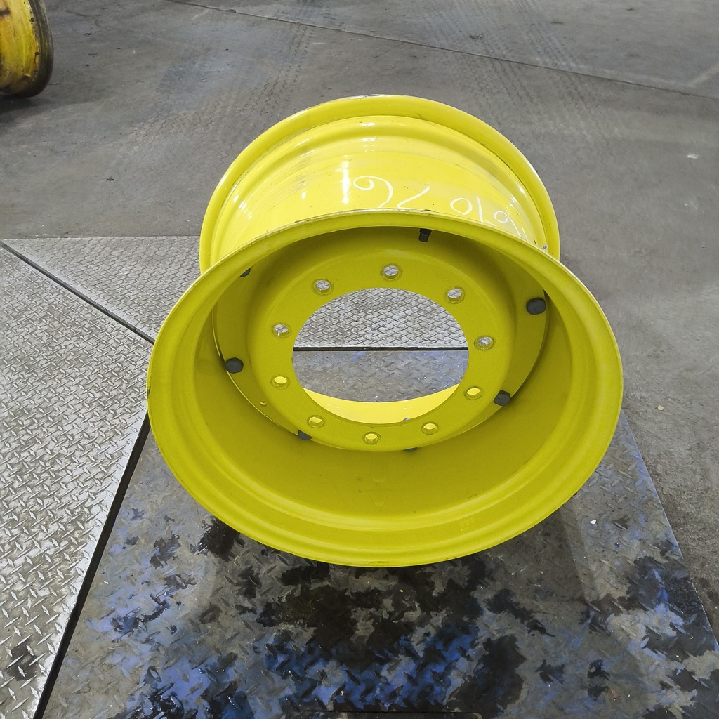 15"W x 24"D, John Deere Yellow 8-Hole Stub Disc , -1.38" Offset