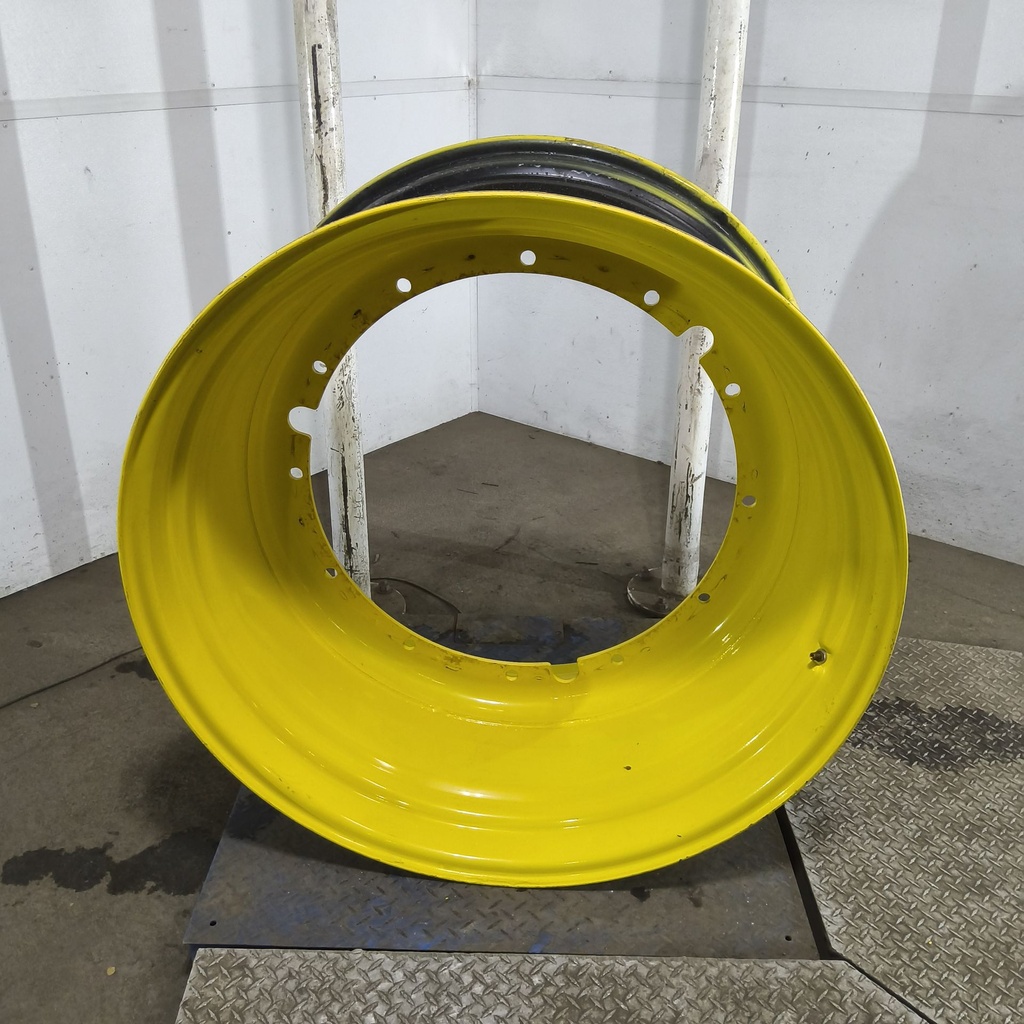 23"W x 42"D, John Deere Yellow 12-Hole Stub Disc , -3.44" Offset
