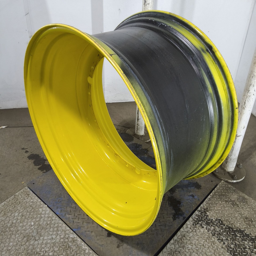 23"W x 42"D, John Deere Yellow 12-Hole Stub Disc , -3.44" Offset