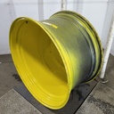 23"W x 42"D, John Deere Yellow 10-Hole Formed Plate , -13.88" Offset