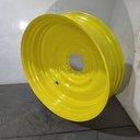 15"W x 50"D, John Deere Yellow 10-Hole Formed Plate , -9.25" Offset