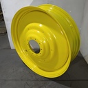 15"W x 50"D, John Deere Yellow 10-Hole Formed Plate , -9.25" Offset