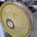 12"W x 54"D, John Deere Yellow 10-Hole Formed Plate , -9.25" Offset