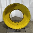 12"W x 54"D, John Deere Yellow 12-Hole Stub Disc , -3.25" Offset