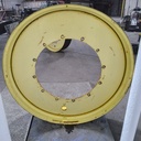 12"W x 54"D, John Deere Yellow 12-Hole Stub Disc , -3.25" Offset