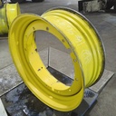 16"W x 42"D, John Deere Yellow 12-Hole Stub Disc , -3.12" Offset