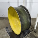16"W x 42"D, John Deere Yellow 10-Hole Formed Plate , -6.88" Offset