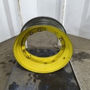 13"W x 30"D, John Deere Yellow 8-Hole Waffle Wheel (Groups of 2 Bolts)