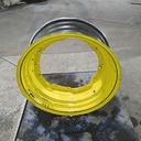 13"W x 30"D, John Deere Yellow 8-Hole Waffle Wheel (Groups of 2 Bolts)