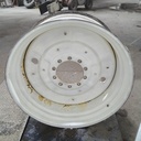 18"W x 42"D, Ford / New Holland White 10-Hole Formed Plate , 0.75" Offset