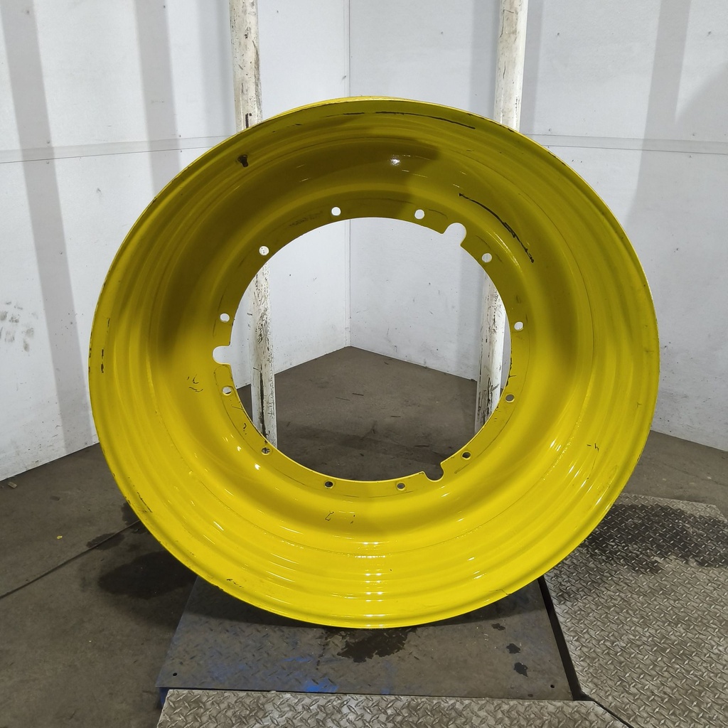 15"W x 50"D, John Deere Yellow 12-Hole Stub Disc , -3.12" Offset