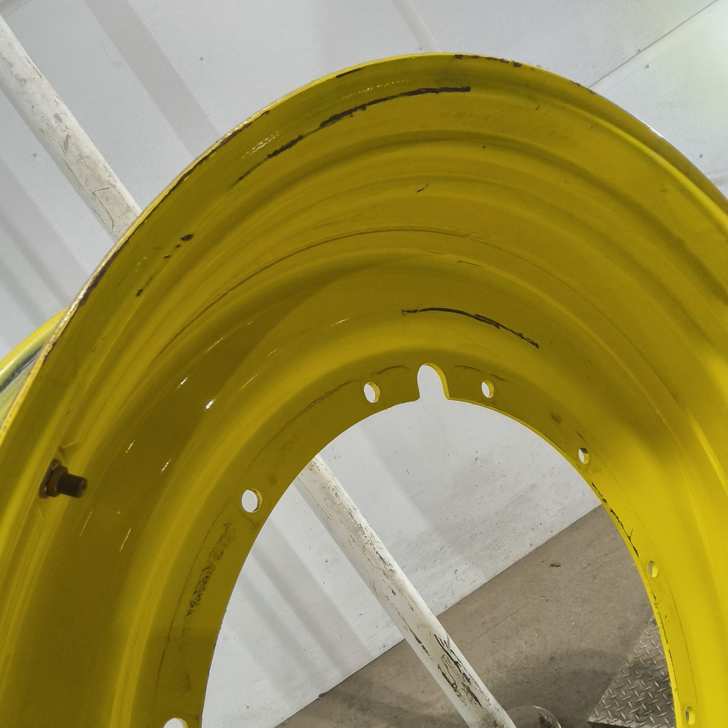 15"W x 50"D, John Deere Yellow 12-Hole Stub Disc , -3.12" Offset