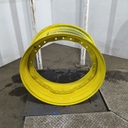 15"W x 34"D, John Deere Yellow 12-Hole Waffle Wheel (Groups of 3 bolts)