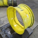 15"W x 34"D, John Deere Yellow 12-Hole Waffle Wheel (Groups of 3 bolts)