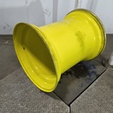 36"W x 32"D, John Deere Yellow 12-Hole Formed Plate , -9.88" Offset