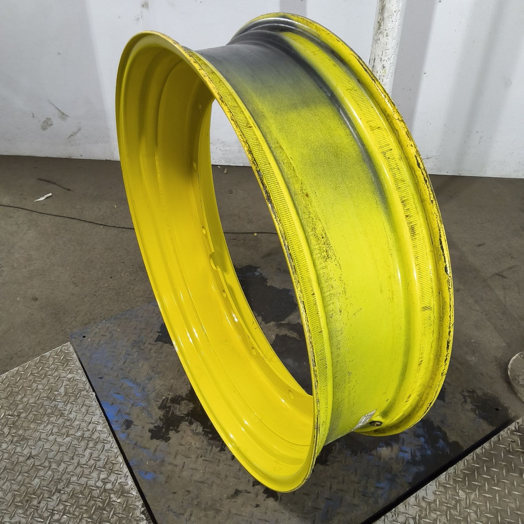 10"W x 38"D, John Deere Yellow 12-Hole Stub Disc