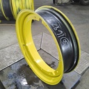 10"W x 38"D, John Deere Yellow 12-Hole Stub Disc