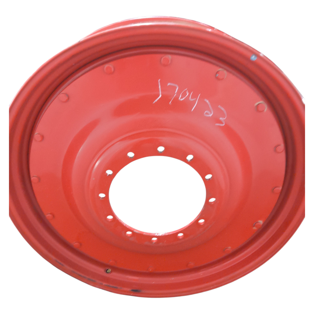 12-Hole Stub Disc Center for 46"-54" Rim, Fendt/Agco Red