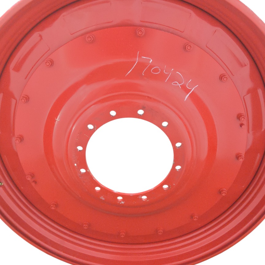 12-Hole Stub Disc Center for 46"-54" Rim, Fendt/Agco Red
