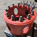 10 to 12-Hole 13.5"L FWD Spacer, Fendt/Agco Red