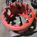 10 to 12-Hole 13.5"L FWD Spacer, Fendt/Agco Red