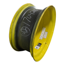 18"W x 42"D, John Deere Yellow 20-Hole Dolly Dual , -15.12" Offset