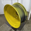 18"W x 42"D, John Deere Yellow 20-Hole Dolly Dual , -15.12" Offset