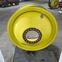 18"W x 42"D, John Deere Yellow 20-Hole Dolly Dual , -15.12" Offset