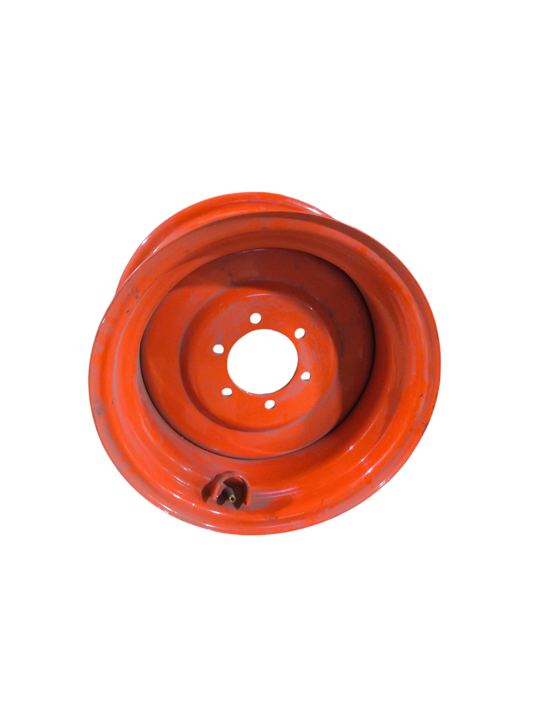 7"W x 14"D, Kubota Orange 6-Hole Implement , 0.31" Offset