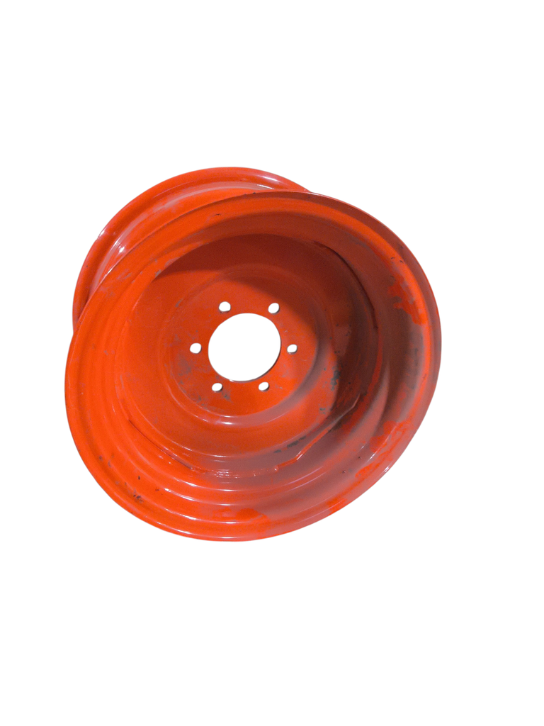 7"W x 14"D, Kubota Orange 6-Hole Implement , 0.31" Offset