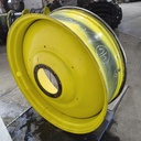 16"W x 46"D, John Deere Yellow 10-Hole Formed Plate , -8.75" Offset