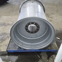 36"W x 25"D, Case IH Silver Mist 12-Hole 3 Piece Formed Plate , -10" Offset