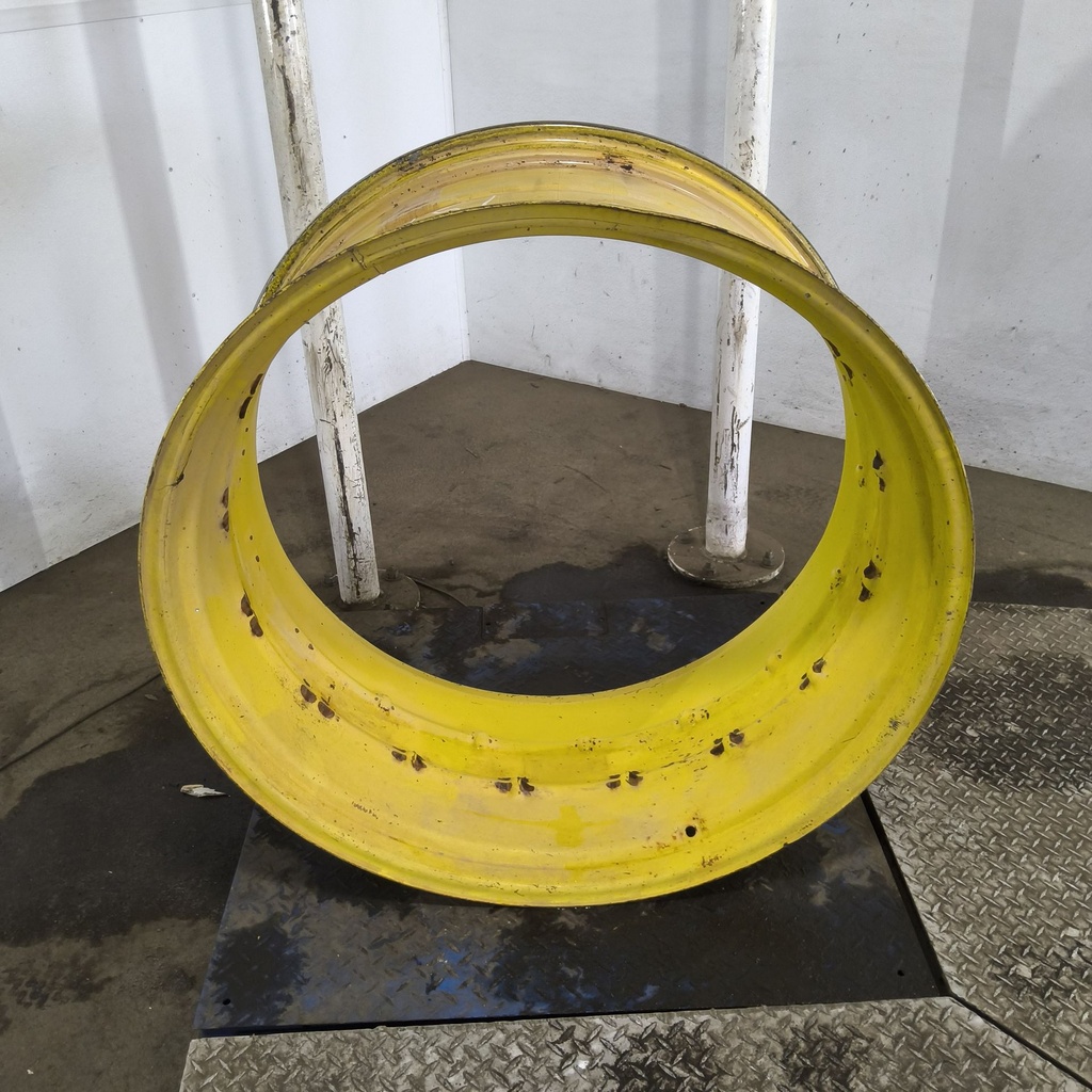18"W x 38"D, John Deere Yellow Double Bevel