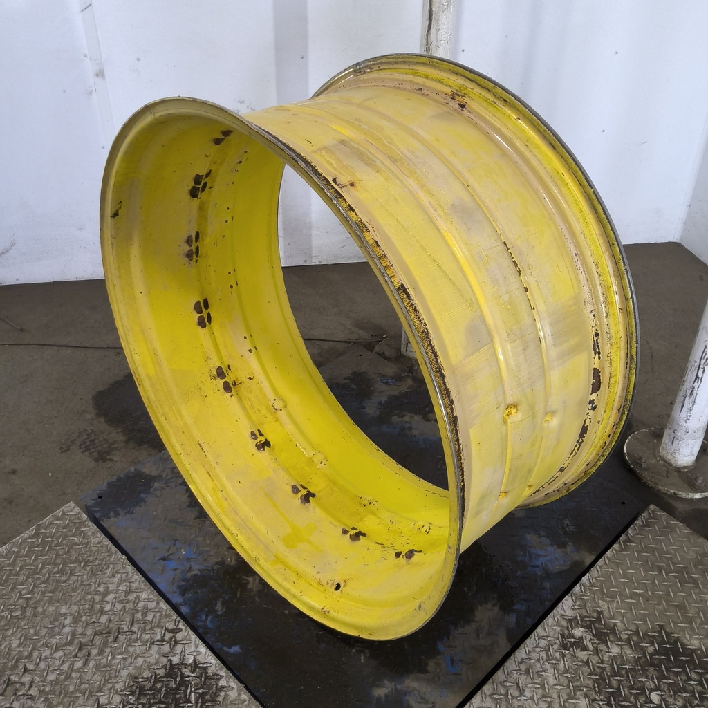18"W x 38"D, John Deere Yellow Double Bevel