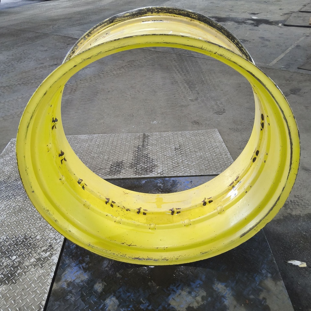 18"W x 38"D, John Deere Yellow Double Bevel