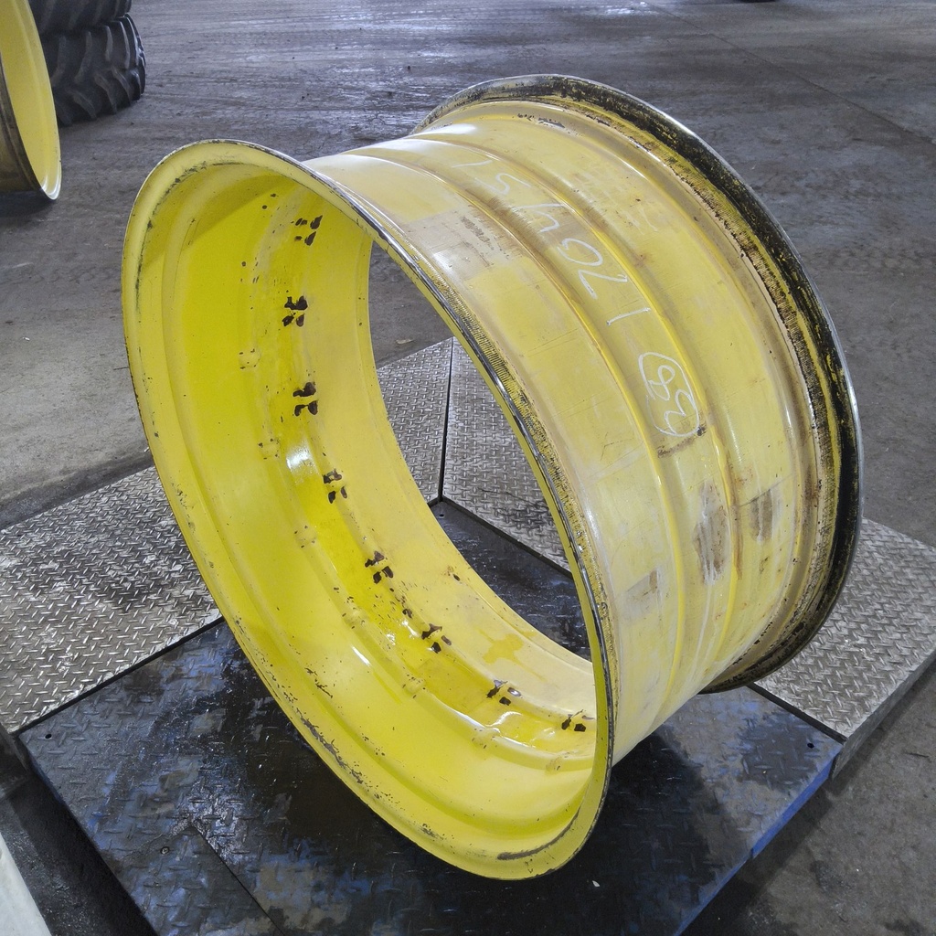 18"W x 38"D, John Deere Yellow Double Bevel