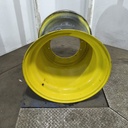 36"W x 32"D, John Deere Yellow 12-Hole Formed Plate , -9.88" Offset