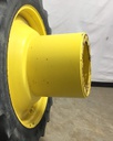 10"W x 38"D, John Deere Yellow 12-Hole FWA Direct Bolt Dual