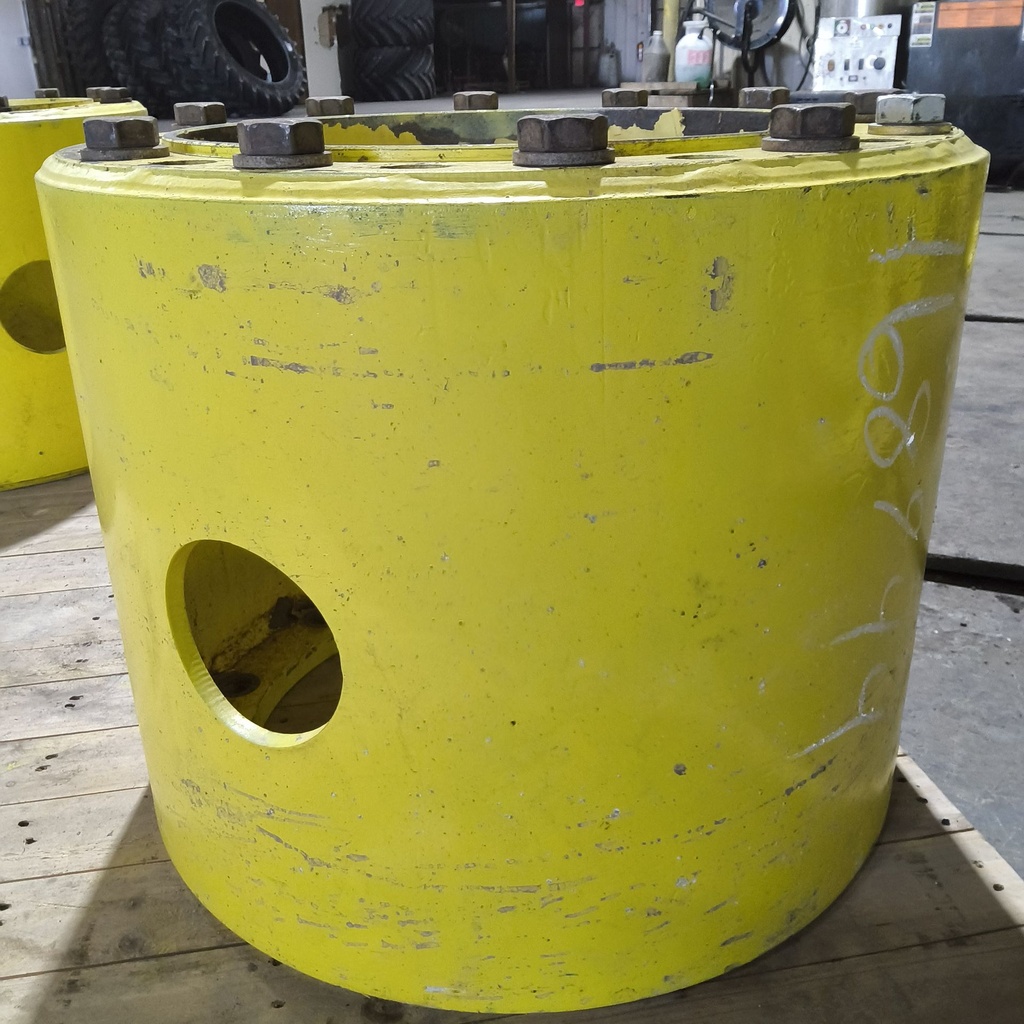 12-Hole 15.5"L FWD Spacer, John Deere Yellow
