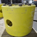 12-Hole 15.5"L FWD Spacer, John Deere Yellow