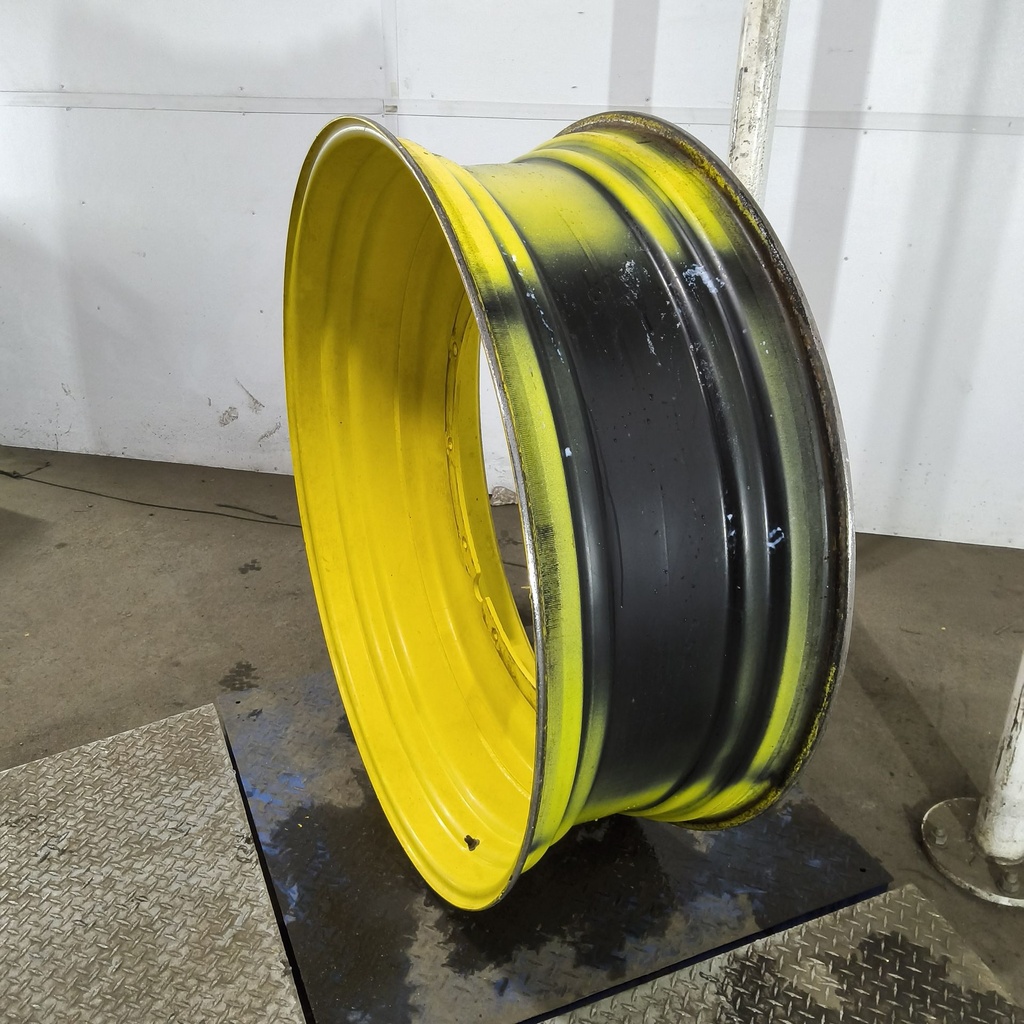 16"W x 46"D, John Deere Yellow 12-Hole Stub Disc , -3.25" Offset