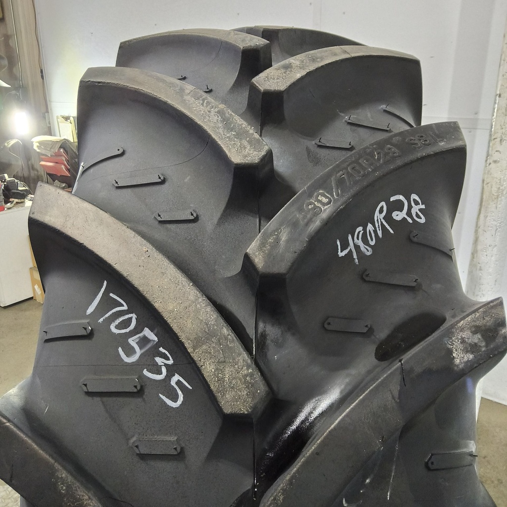 480/70R28 Kleber Super 8L R-1 137B 90%