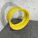 15"W x 34"D, John Deere Yellow 12-Hole Waffle Wheel (Groups of 3 bolts)
