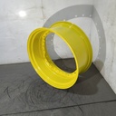 15"W x 34"D, John Deere Yellow 12-Hole Waffle Wheel (Groups of 3 bolts)