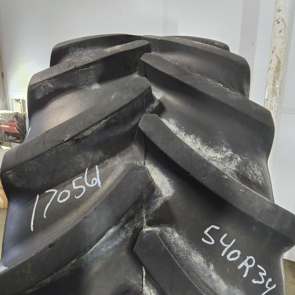 540/65R34 Goodyear Farm DT818 Optitrac R-1W 152B 80%