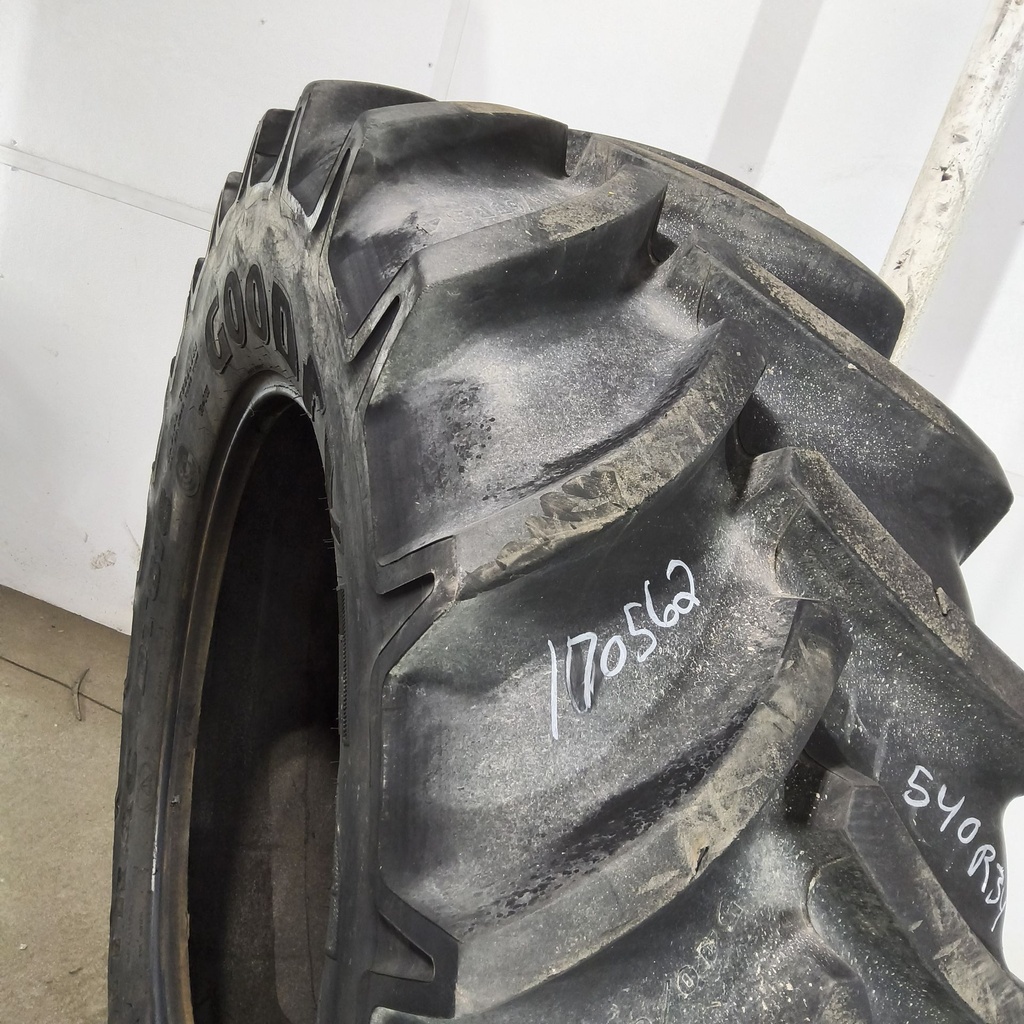 540/65R34 Goodyear Farm DT818 Optitrac R-1W 152B 85%