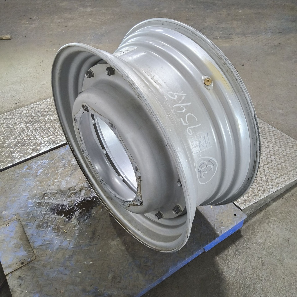 12"W x 30"D, Case IH Silver Mist 12-Hole Stub Disc , -2.38" Offset